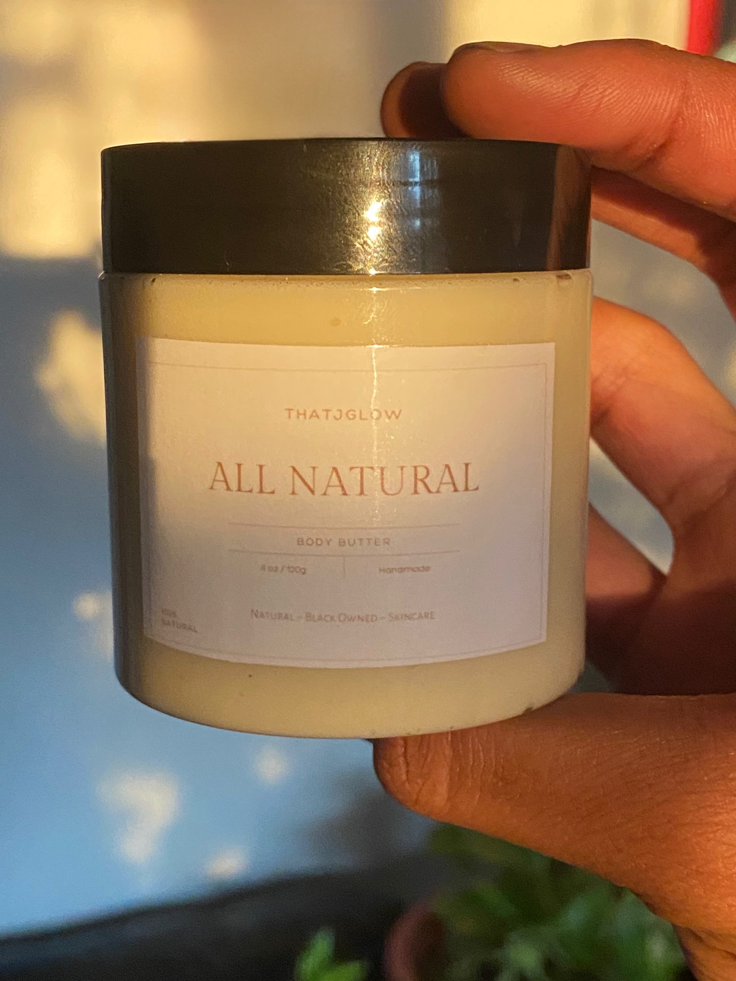 All Natural Body Butter